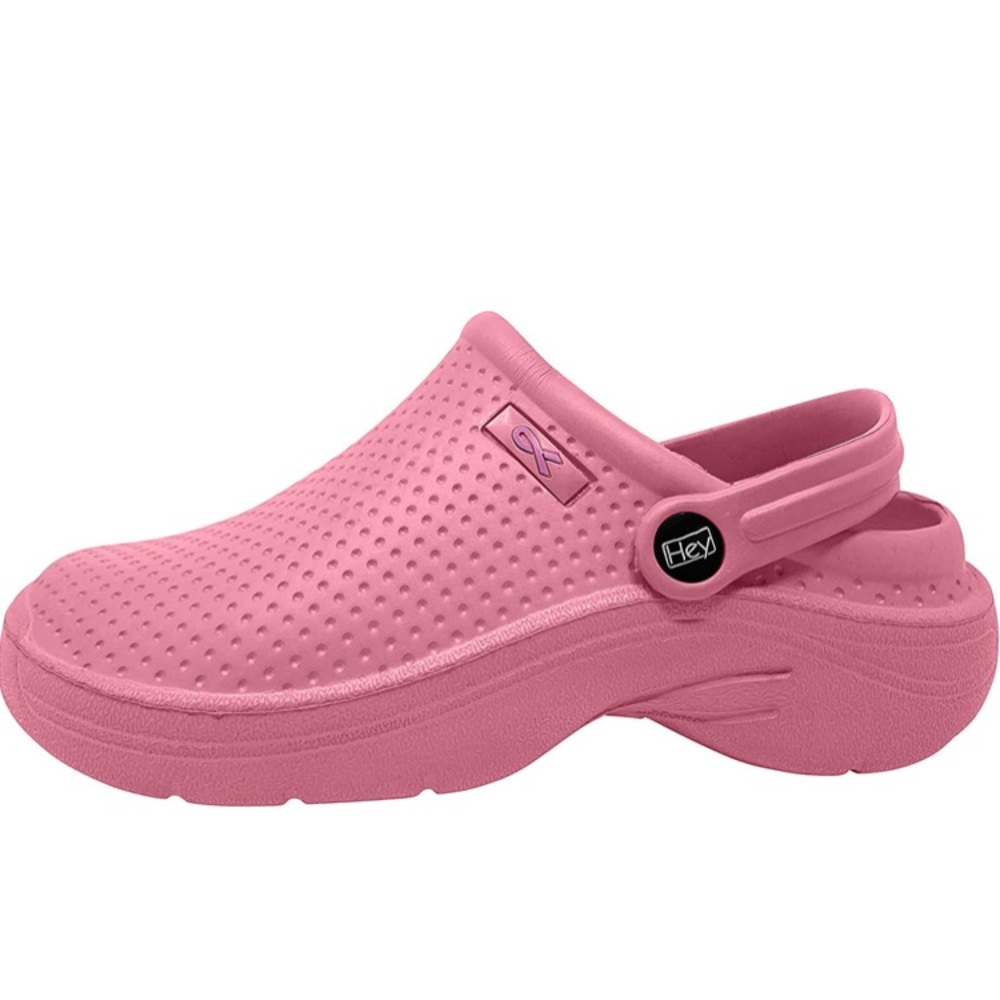 Hey-Medical Uniform Womens Non-Slip Lightweight EVA Indoor/Outdoor Comfort Clogs